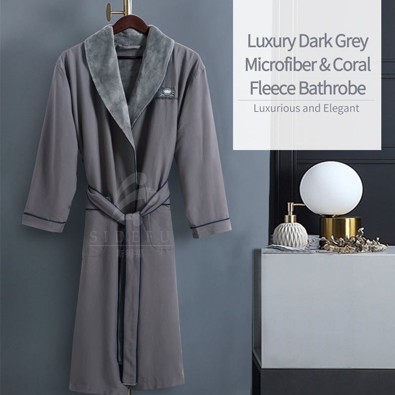 Grey Dressing Gown