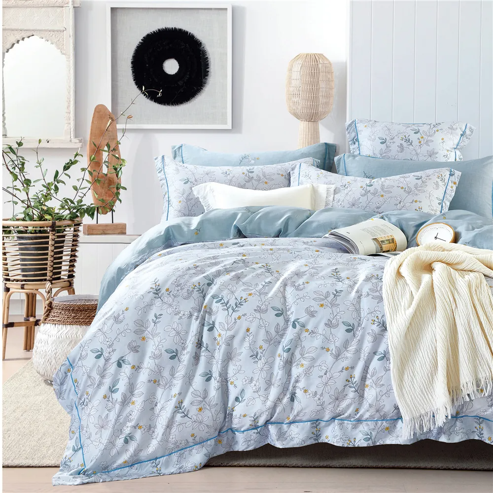 Cool Tencel Printed Duvet Cover Set