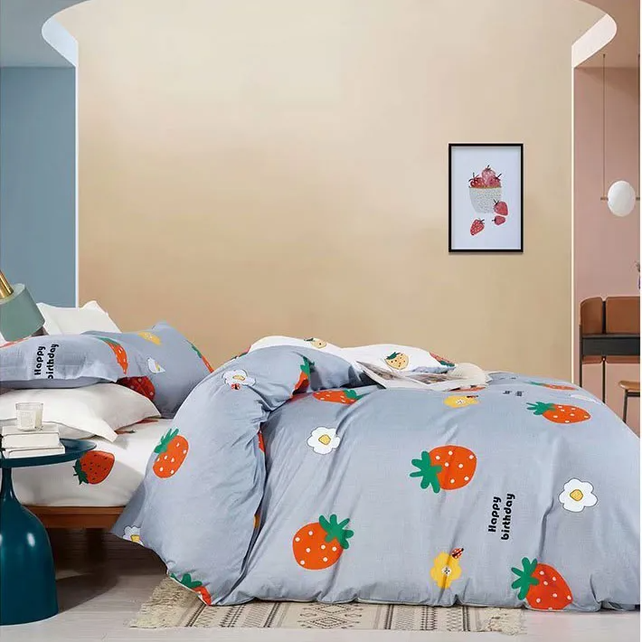 Twill Cotton Printed bedding  Set