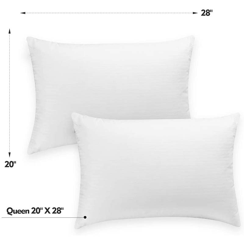 Wholesale Custom Luxury soft white 100% Cotton Shell 5 star hotel pillow goose