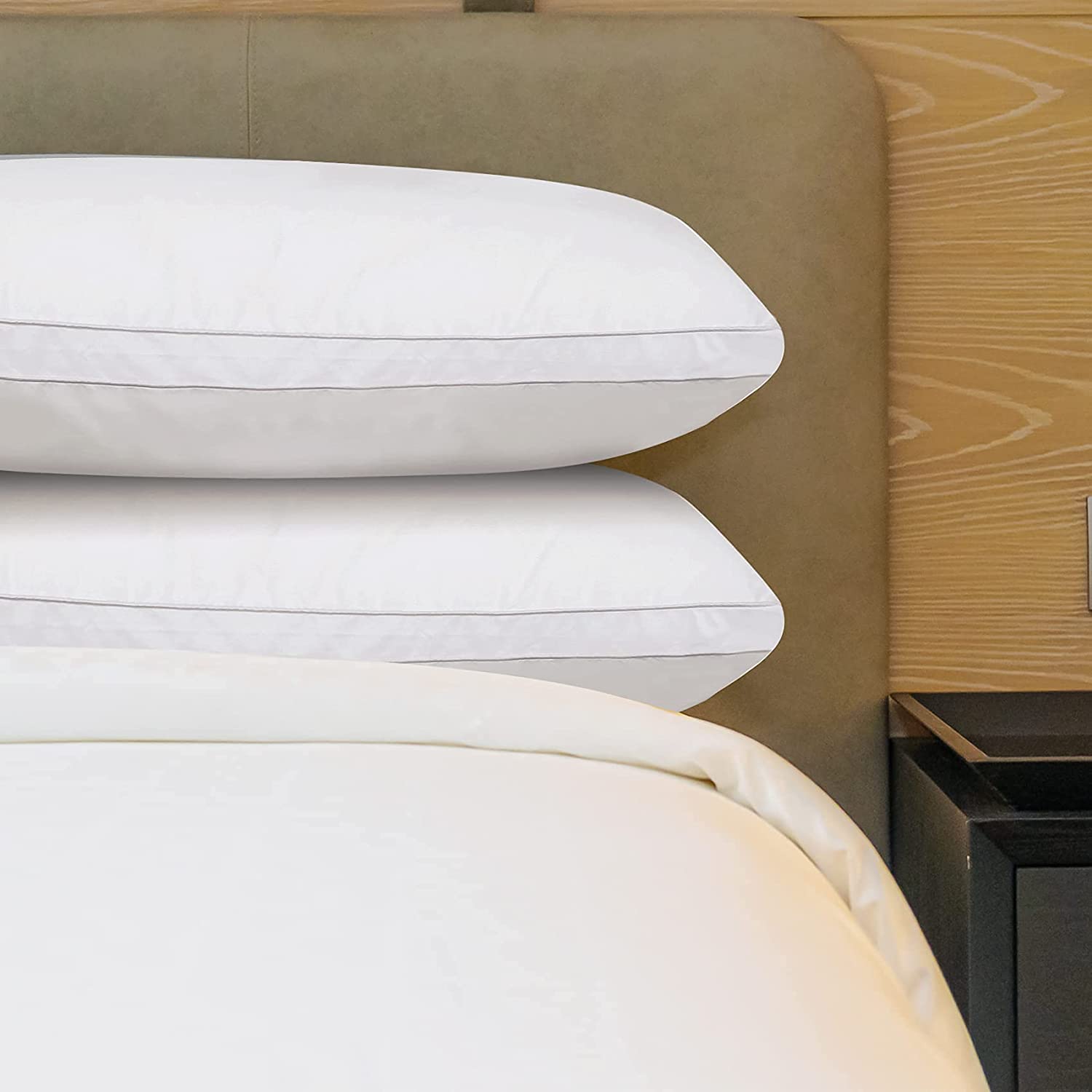 Factory Wholesale High Quality soft Hypoallergenic Polyester Luxury Five star hotel grade pillow