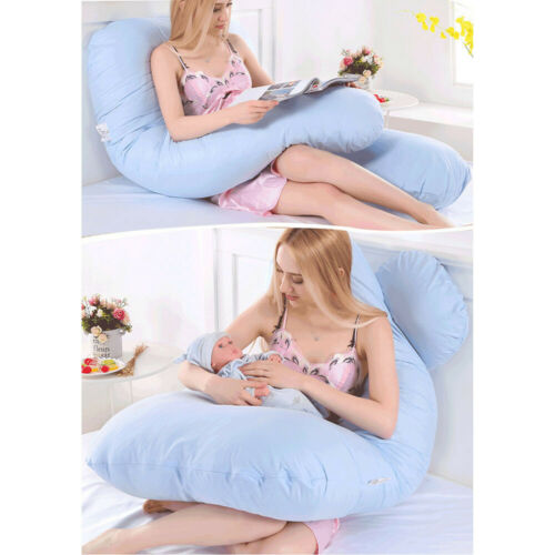 Maternity Breastfeeding Pillow Cotton Women Pregnancy Nursing Sleeping Body Boyfriend Pillow