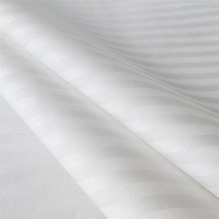 100% Cotton Satin Stripe Fabric